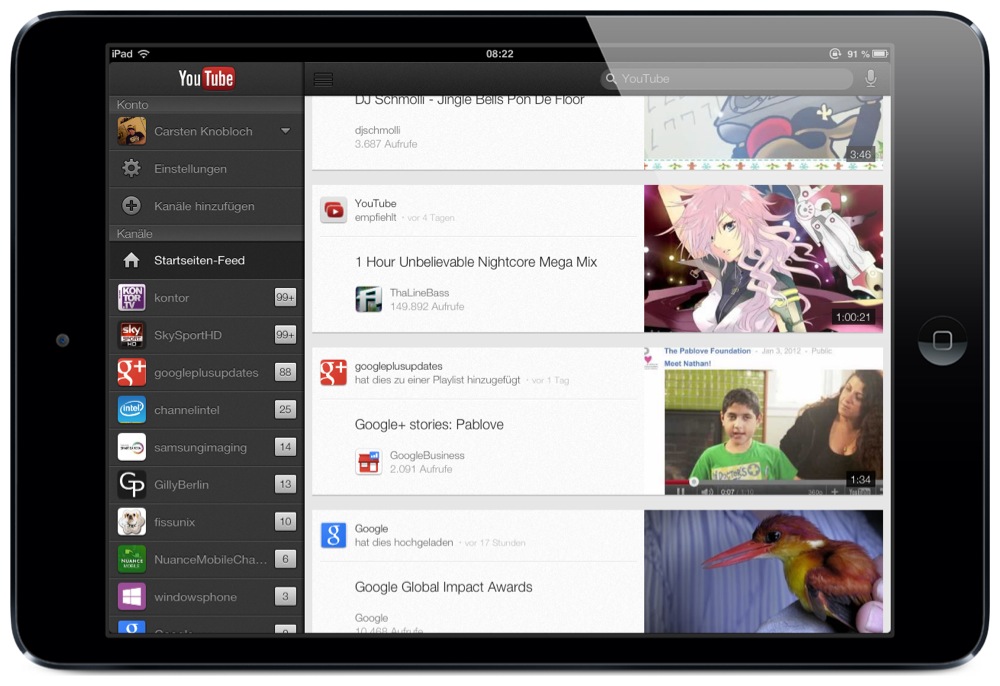 Youtube app. Ютуб на планшете. Последняя версия youtube на IPAD. Ютуб с Айпада. Приложение ютуб айпэд.